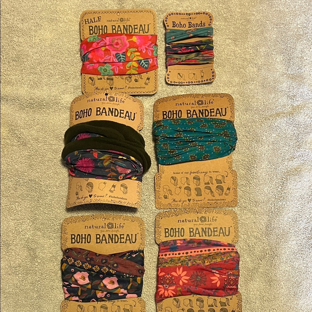 Natural Life Vibrant Boho Bandeau Collection